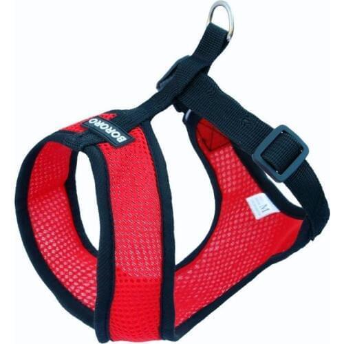 Cheap Pet Small Dog Harness Chihuahua Comfortable Soft Pet Harness Vest Mesh Breathable Black Red For Dogs