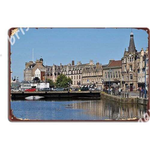 The Shore, Leith,Edinburgh Metal Signs Classic Club Mural Garage Decoration Tin sign Posters
