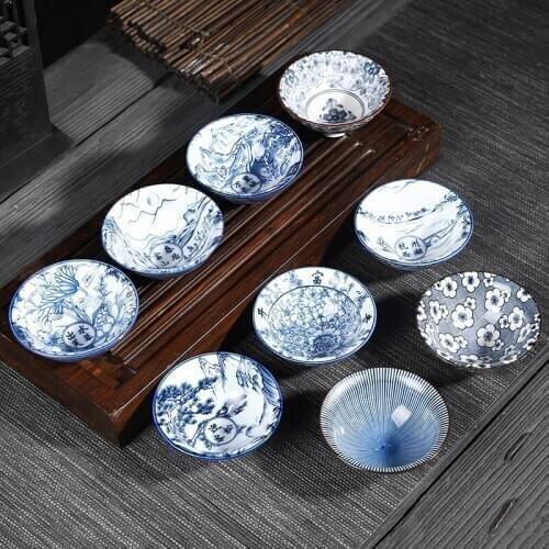 NEWYEARNEW Retro 1piece Ceramic Tea Cup Accessorie Drinkware Set Wedding Business Gifts