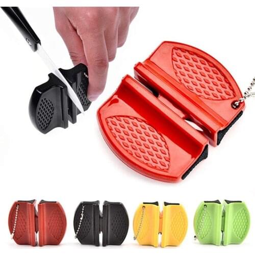 1Pc Portable Knife Sharpener Outdoors Camping Hunting Fishing Pocket Knife Sharpener