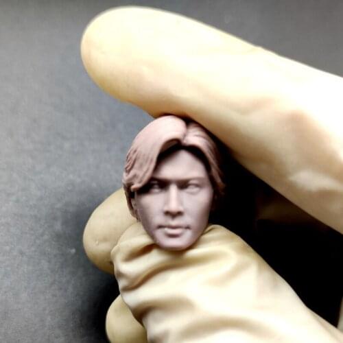 Blank 1/12 Scale Youth and Danger Ekin Cheng Head Sculpt Unpainted Fit 6" ML Figure