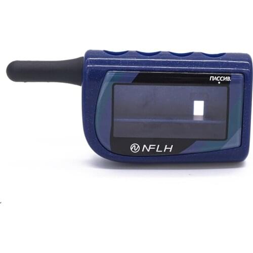 Russian version M4 case for Scher Khan magicar 4 lcd remote controller keychain cover Car Alarm System LCD Remote Control