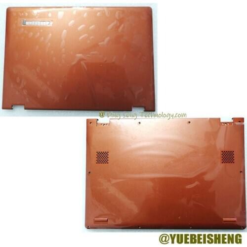 New For Lenovo YOGA 2 YOGA2-11 YOGA2 11 Yoga 2 11 back cover AM0T5000300 +bottom case bottom cover AP0T5000300,Orange