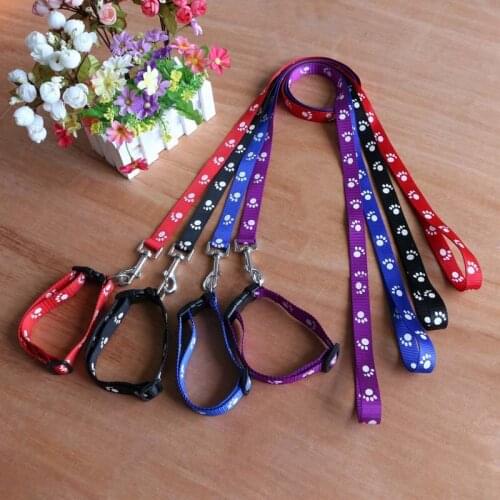 Dog Pet Adjustable Harness Belts Dog Collar Traction Rope Puppy Lead Leash Toys Leash Chain Collars Interactive Toys