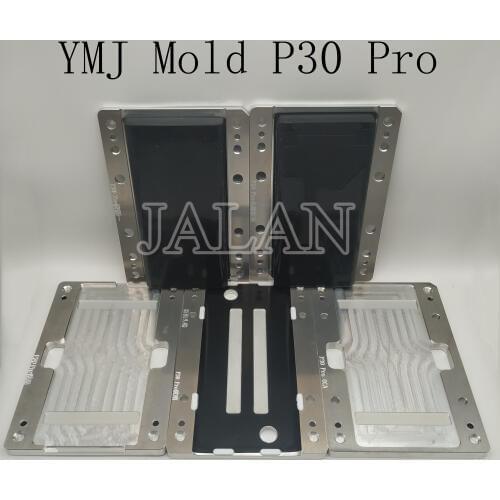Ymj laminating mold for HUAWEI P30 Pro Glass OCA LCD Display refurbished repair laminate mould with alignment rubber