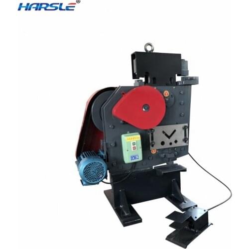 HARSLE Manual Punching Shearing Machine and Small Mechanical Ironworker