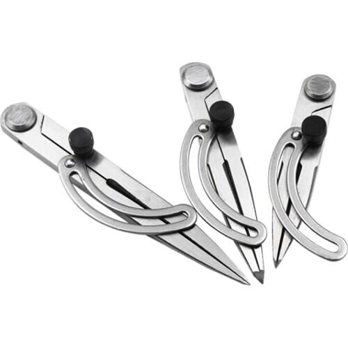 Leather Craft Leather Metal Craft Spacing Adjustable Marking Tools Rotating Tool Scriber 2 Sizes DIY Edge Creaser Stitch Sewing