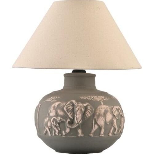New Yalılı Ceramic Filli Ceramic Gray Lampshade Lampshade