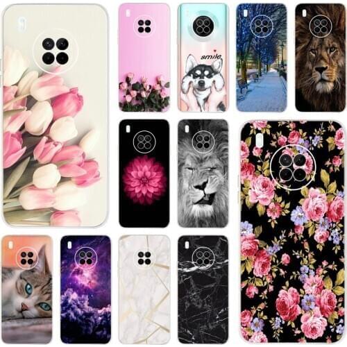 Silicone Case For Huawei Y9a Cover Soft Phone Case Huawei Y9A FRL-22 Y9 A Y 9A 2020 Capa Fundas on Huawei Enjoy 20 Plus 5G Coque