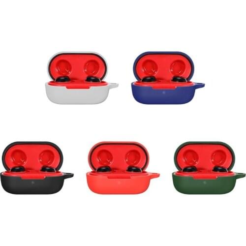 Silicone Shell Protective Cover Shell Anti-fall Earphone Case for-Boat Airdopes 441 Wireless Bluetooth Earbuds 96BA