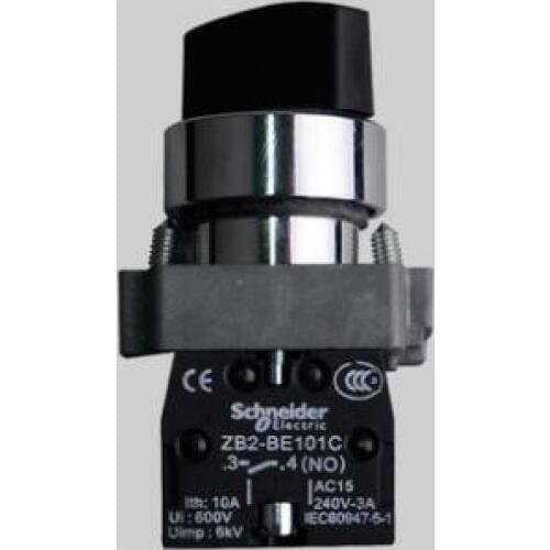 XB2BD standard handle selector switch XB2BD25C XB2BD25 = ZB2BD2C + ZB2BZ105C