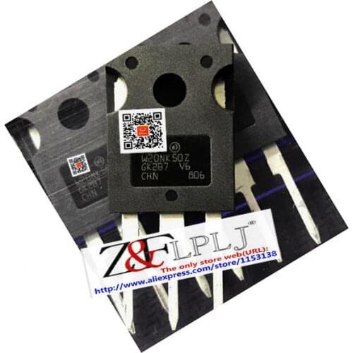 STW20NK50Z W20NK50Z TO-247 N-CHANNEL 500V, ,0.23 OHM, 17A Zener-Protected MOSFET New Original 50pcs/lot
