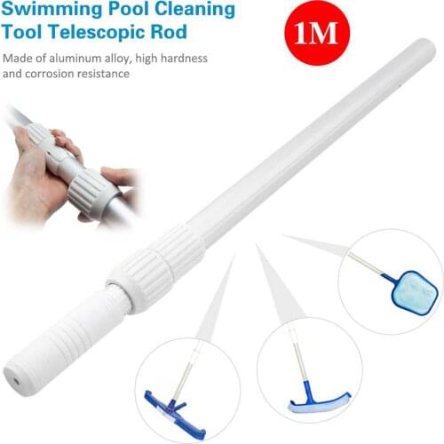 Telescoping Swimming Pool Pole Adjustable 3 Section Expandable Telescopic Rod for Swimming Pool Cleaning Tools Hot