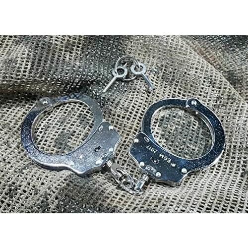 Clamp police security protection arrest special fantasy locking multipurpose Mr Mrs Steel