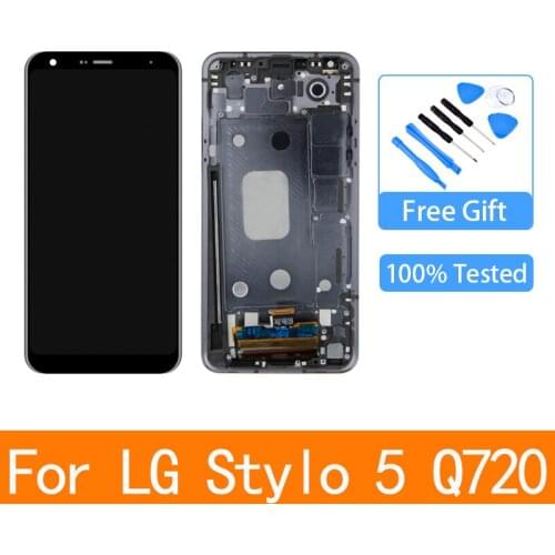 LCD Screen For LG Stylo 5 Q720 LMQ720MS LCD Display Digitizer Assembly Replacement For LG Stylo5 Display LCD