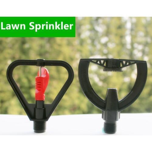10pcs/pack 1/2 inch Rotating Sprinklers Garden Irrigation Nozzle Micro Drip System For Lawn Patio Garden Q105