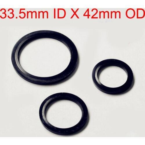 20 PCS Rubber Full Package Type Metal & Rubber Bonded oil plug gasket Seal Anti-rust O Ring Washer Fit M33(G1)