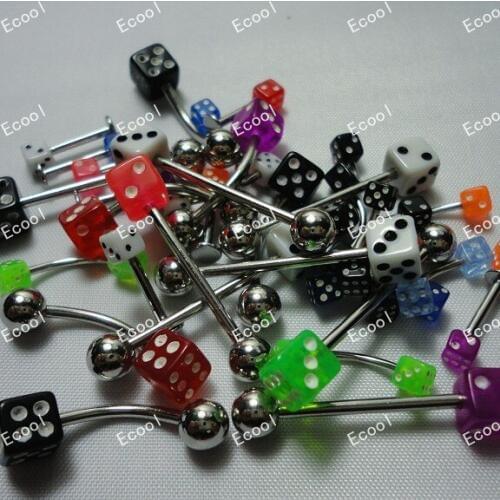 400pcs wholesale jewelry lots pretty Labret Lip Belly Tongue Eyebrow Bar Body Piercing eyebrow piercing free shipping RL329