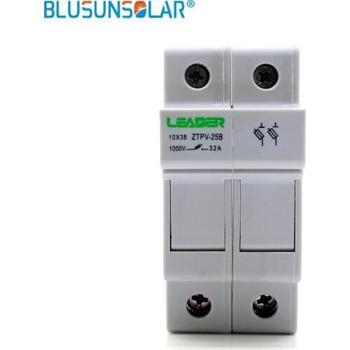 5 sets High Voltage 2p Solar PV Fuse Holder 1000V with PV fuse 8A 10A 15A 20A 30A