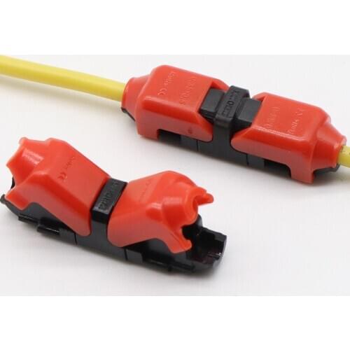 5pcs Scotch Lock Quick Splice Wire Connectors Terminals Crimp Electrical Car Audio 24-18AWG Wire Set