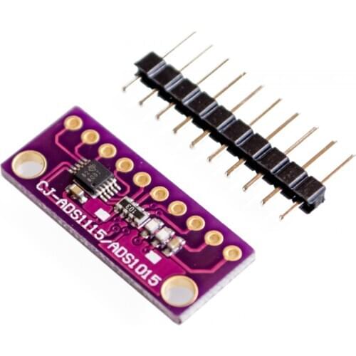 ADS1015 ADS1115 16 Bit ADC 4 channel Module with Programmable Gain Amplifier 2.0V to 5.5V RPi