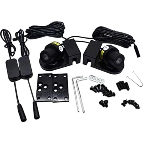 Car Angel Wings Atmosphere LED Welcome Carpet Lamp Multi-Colorful Door Light Wings of Dream Car Fit All Cars