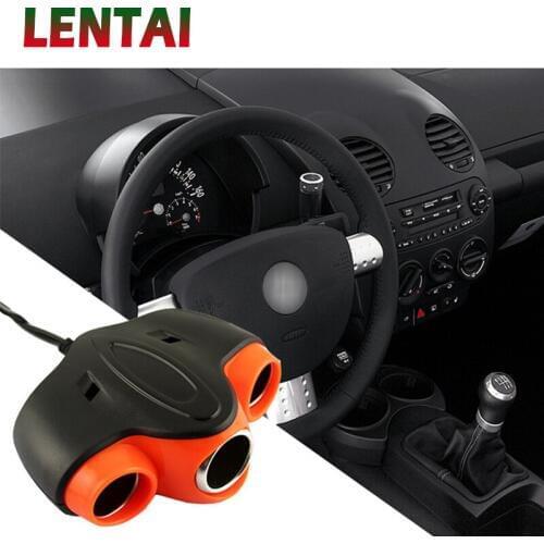 LENTAI 1PC Auto Car cigarette lighter USB Plug For BMW E39 E90 E60 E36 F30 F10 E34 E30 Mini Cooper Audi A4 B8 A3 A6 C6 Q5 A5