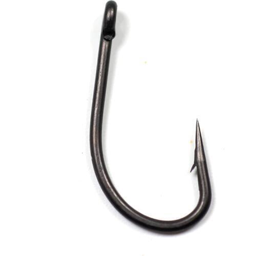 Bimoo 100pcs/pack Carp Hook Coating Carp Fishing Hooks Standard Japan Made Size 2 4 6 10 Dark Strong & Sharp Fishhook