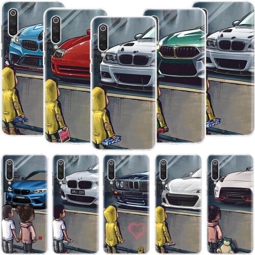 Boy See Sports Car Jdm Drift Phone Case For Xiaomi Redmi Note10 9 9S 9A 9C 8 8T 7 7A 6 6A 5 5A Pro S2 K20 K30 X4 Shell Cover