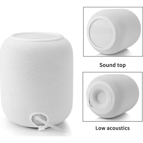 360 Degree Against Dust Entry Protective Cover Case Durable Preventing Diffuser Wear Practical for Apple HomePod Speaker