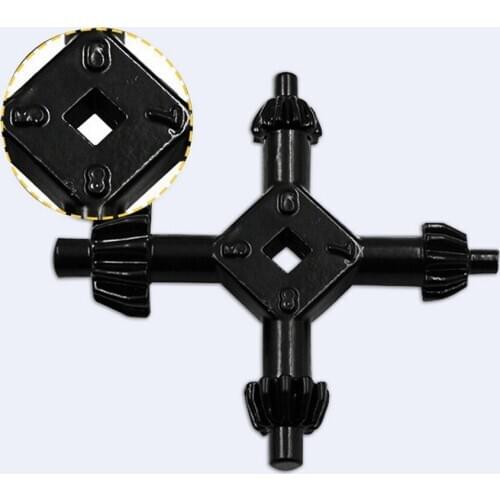 Two Types Four-in-one Multi-function Electric Drill Key Four Head Drill Chuck Key Universal Combination Hand Tool Accessories