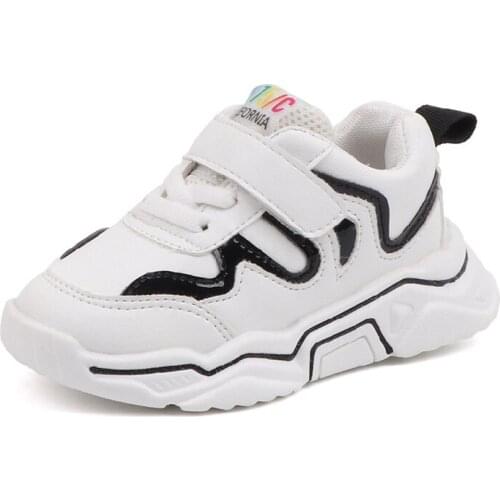 Size 21-30 Children Shoes For Kids Casual Sneakers Boys Wear-Resistant Sneakers Girls Lightweight Shoes Breathable Baby Footwear