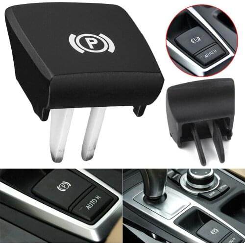 YULLING Car Parking Brake Hand Brake P Button Switch Cover for BMW X5 E70 2006-2013 X6 E71 2008-2014