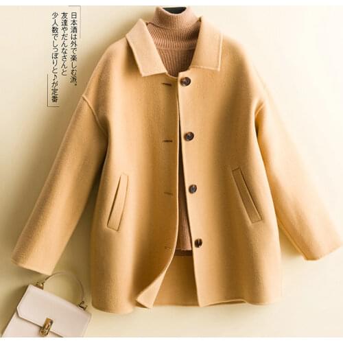 LONGMING Womens Black Coats