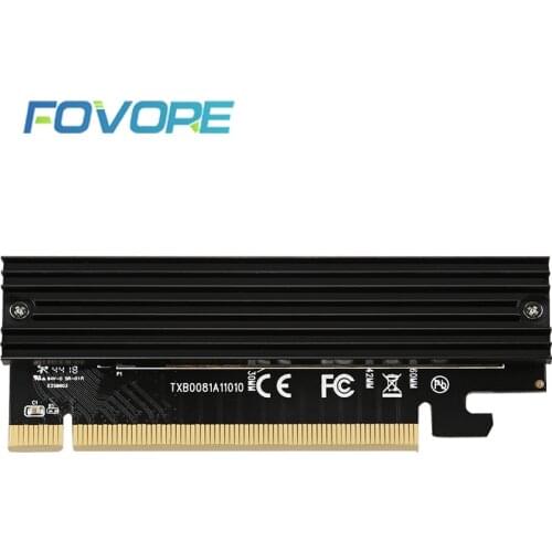 M.2 to pcie x16 adapter Card pci-e to m .2 convert adapter NVMe SSD Adaptor m2 M Key Interface PCI Express 3.0 x4 2230-2280 Size