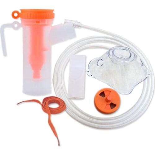 Medical Children Adult Household Disposable Atomizer Mask Atomizing Cup Connecting Pipe Tube Accessories for Nebulizer Inhaler