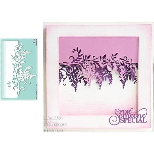 2021 New Arrival Leaves Vine Metal Cutting Dies for Scrapbooking Craft Die Cut Stencil Card Make Mould Sheet Decoration Template