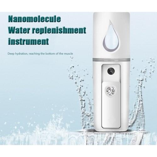 Mini Nano Face Steamer USB Nebulizer Face Moisturizer Humidifier Hydrating Skin Care Women Facial Sprayer Beauty Care Disinfect