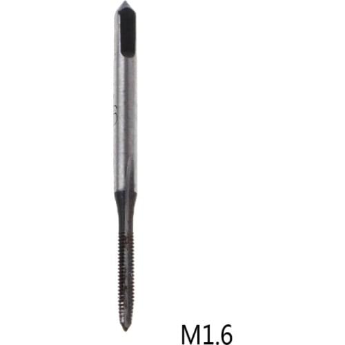Mini HSS High Speed Steel Metric Machine Plug Thread Screw Tap Tool M1-M3.5 New 51BF