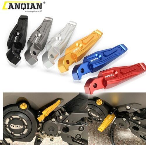 Motorcycle Rear Foot Pegs Rests CNC Passenger Footrests For For YAMAHA NMAX 155 NMAX155 N-MAX 155 N-MAX155 2015 2016 2017 2018