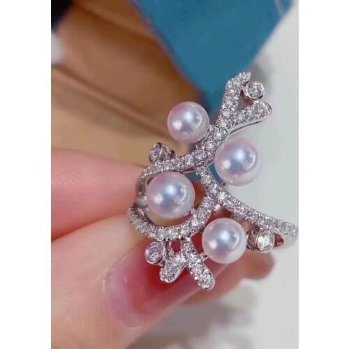 New Gorgeous 925 Sterling Silver Adjustable Finger Ring Base Settings Findings Jewelry Parts Fittings Accessories for Beads