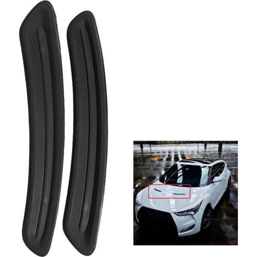 Car Front Hood Bonnet Vents Air Outlet Cover Trim For Hyundai Veloster 2011-2017