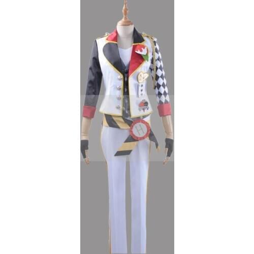 Customize Twisted Wonderland Heartslabyul Trey Clover Cosplay Costume Outfit