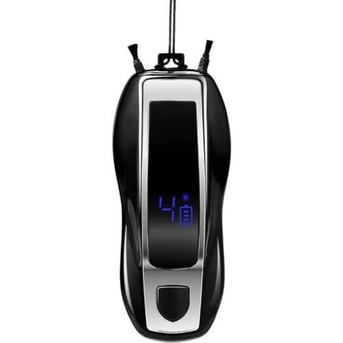 Personal Wearable Mini Portable Car Household 400MAh Battery 300W Negative Ion Hanging Neck Purifier with Keychain