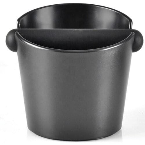 Coffee Knock Box Espresso Knock Dustbin Mini Knockbox for Barista Coffee Grinder Bucket Anti-slip Espresso Powder Waste Dump Bin