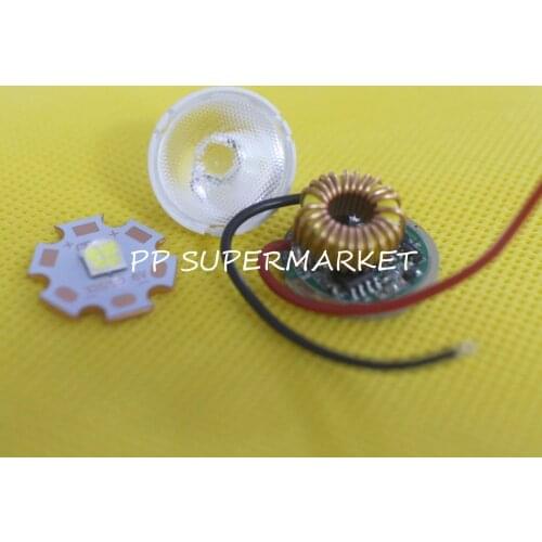 Cree XHP50 6500K 5000K 3000K LED with 20mm Copper PCB 6V+Lens +driver