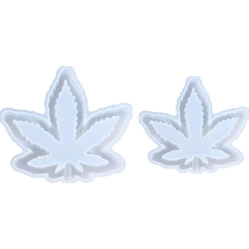 Maple Leaf Ashtray Casting Silicone Mould DIY Crafts Soap Plaster Jewelry Making Tool Crystal Epoxy Resin Mold