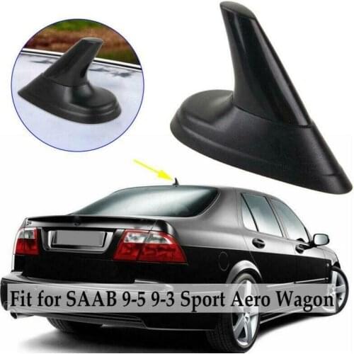 1PCS Fin Aerial ABS Plastic Accessories Black For SAAB 9-3 9-5 93 95 AERO JC-887