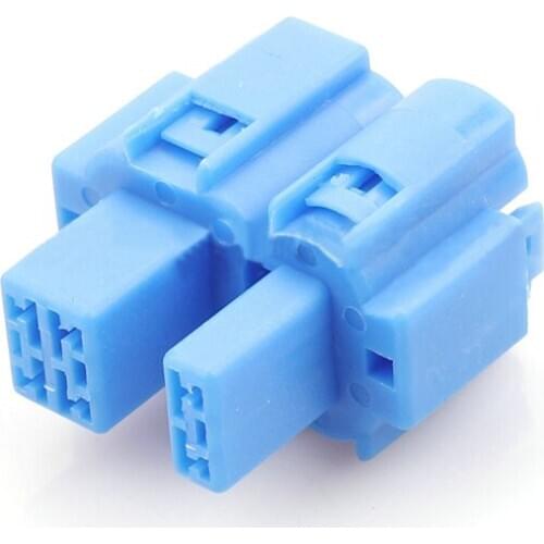 5/10sets 6pin auto terminal housing plug electric wire harness cable connector