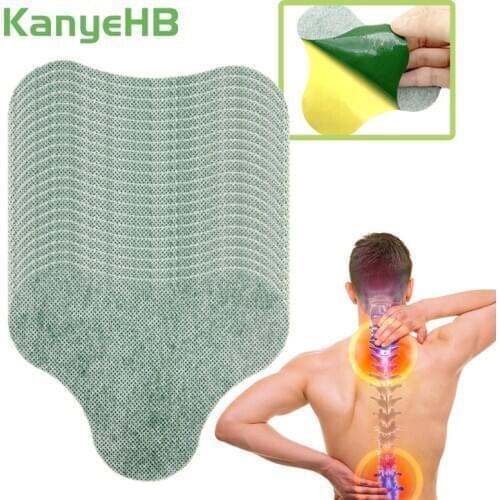 60pcs Cervical Patch 100% Natural Herbal Wormwood Medical Plaster Rheumatic Shoulder Neck Arthritis Joint Pain Relief Stickers